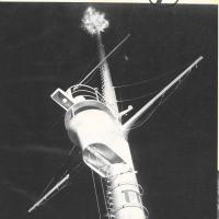 Copertina - L'albero della "Leonardo da Vinci" recentemente sistemato sulla nave, L'Ansaldino, n. 1, anno VII, 1960