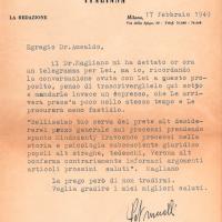 Lettera di Lilia Petronelli, 17 febbraio 1949