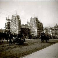 Ponte Pila. Esposizione in costruzione (taglio)