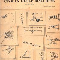 Copertina - Volo di uccelli di Leonardo da Vinci -  gennaio 1953, anno I, n. 1