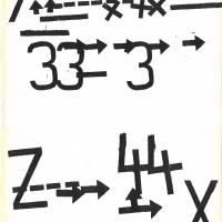 Copertina, Jannis Kounellis - due quadri senza titolo -, n. 1, 1963